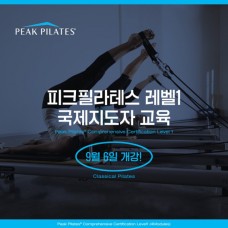 피크필라테스 Level 1 국제지도자 교육